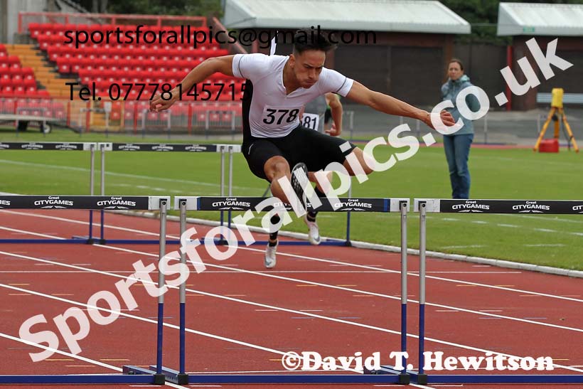 Hurdles, 2021 Gateshead Tartan Games. Photo: David T. Hewitson/Sports for All Pics